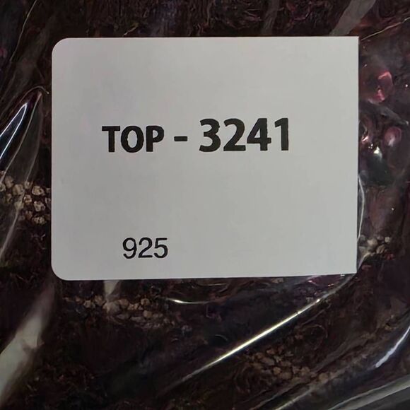 B. Darlin Burgundy Lace Sequin Sheath Dress 3/4 - Picture 7 of 7